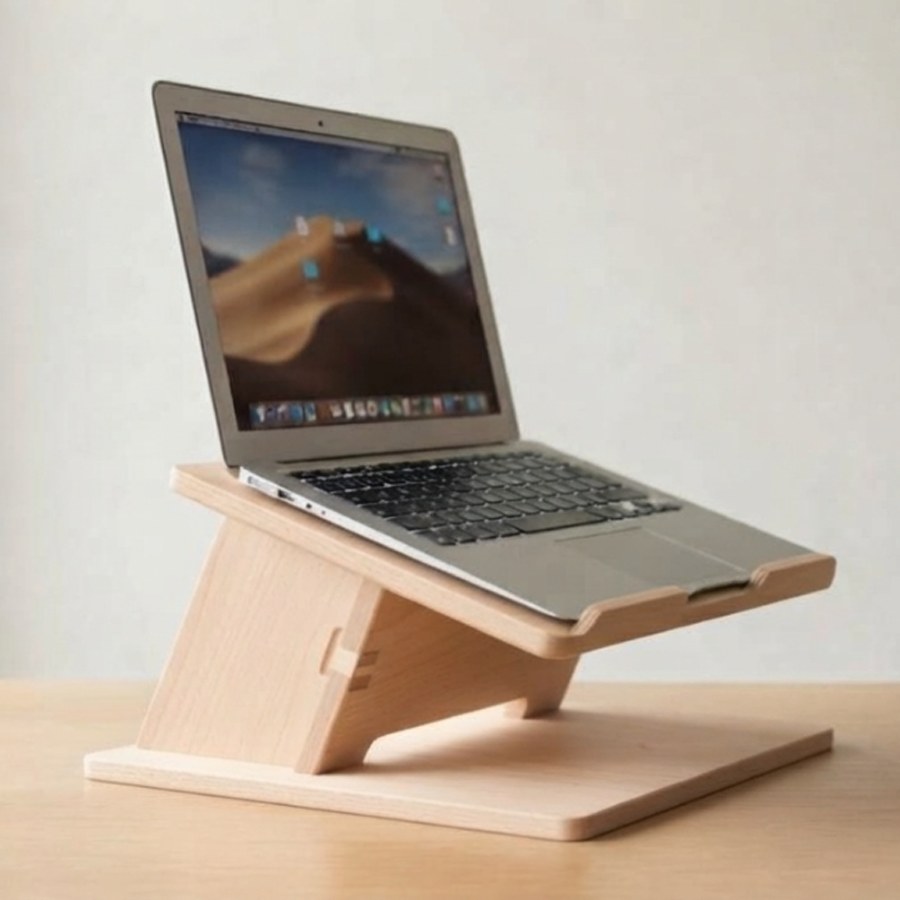 Beech Laptop Stand
