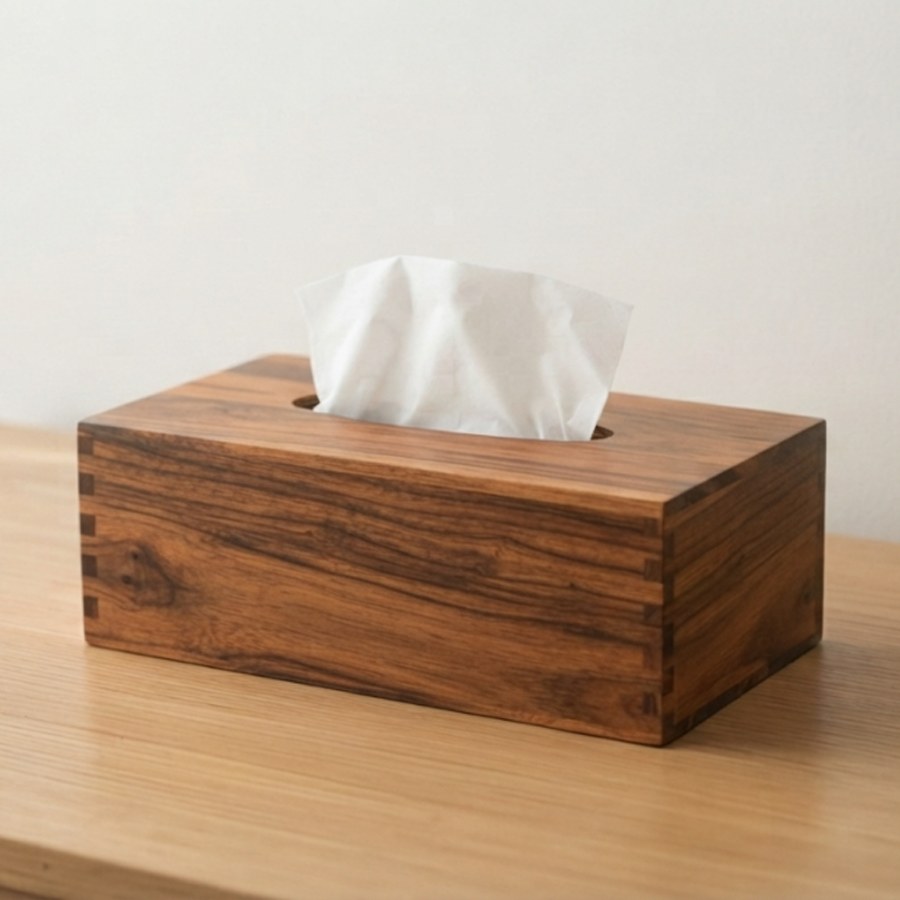 Sheesham Tissue Box Cover