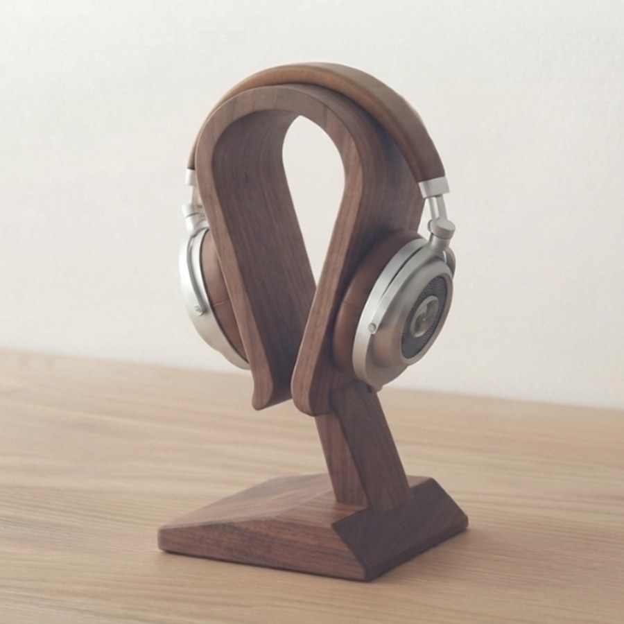 Walnut Headphone Stand
