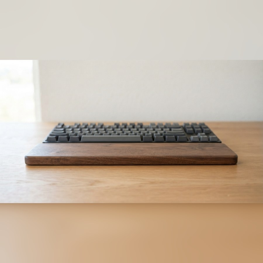 Walnut Keyboard Wrist Rest